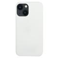 Anti-Fingeraftryk Mat iPhone 14 TPU Cover - Hvid