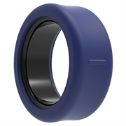 Oura Ring 5, Samsung Galaxy Ring Anti-ridse silikone cover - Størrelse: 10/11/12/13 - Mørkeblå