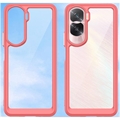 Huawei 90 Lite/X50i Anti-Shock Hybrid Cover - Rød