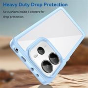 Xiaomi Redmi Note 14 4G Anti-Shock Hybrid Cover - Blå