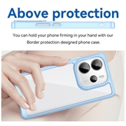 Xiaomi Redmi Note 14 4G Anti-Shock Hybrid Cover - Blå