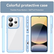 Xiaomi Redmi Note 14 4G Anti-Shock Hybrid Cover - Blå