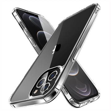 Clear Shockproof Hybrid Case For IPhone 12 / 12 Mini / 12 Pro Max – With Ring Holder & Kickstand, Dual Layer Protection
