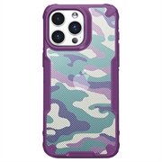 iPhone 15 Pro Max Anti-Shock Hybrid Cover - Camouflage