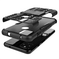 Anti-Slip Google Pixel 4a 5G Hybrid Cover med Stand - Sort