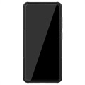 Anti-Slip Samsung Galaxy A51 Hybrid Cover med Stand