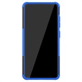 Anti-Slip Samsung Galaxy A51 Hybrid Cover med Stand - Blå / Sort