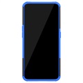 Anti-Slip Samsung Galaxy A80 Hybrid Cover - Blå / Sort