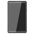 Samsung Galaxy Tab A7 Lite Anti-Slip Hybrid Cover med Stativ - Sort