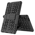 Samsung Galaxy Tab A7 Lite Anti-Slip Hybrid Cover med Stativ - Sort