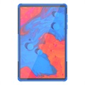 Lenovo Tab K10 Anti-Slip Hybrid Cover med Stand (Open Box - Fantastisk stand) - Sort / Blå