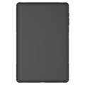 Samsung Galaxy Tab S7+/S8+ Anti-Slip Hybrid Cover med Stativ - Sort