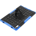 Anti-Slip Lenovo Tab P11 Gen 2 Hybrid Cover med Stand (Open Box - Fantastisk stand) - Blå