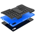 Anti-Slip Lenovo Tab P11 Gen 2 Hybrid Cover med Stand (Open Box - Fantastisk stand) - Blå