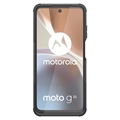 Skridsikkert Motorola Moto G32 Hybrid Cover med Stativ - Sort