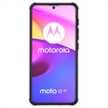 Anti-Slip Motorola Moto E20/E30/E40 Hybrid Cover med Stand - Sort