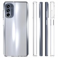 Skridsikkert Motorola Moto G62 5G TPU Cover - Gennemsigtig
