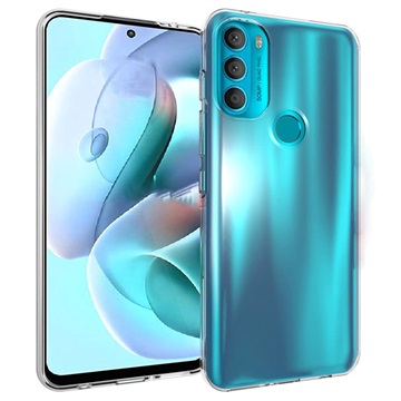 Skridsikkert Motorola Moto G71 5G TPU Cover - Gennemsigtig