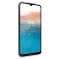 Skridsikkert Nokia C21 Plus TPU Cover - Gennemsigtig