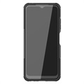 Anti-Slip Samsung Galaxy A22 5G, Galaxy F42 5G Hybrid Cover - Sort