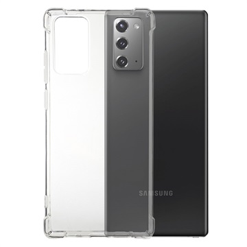 Stødtæt Samsung Galaxy Note20 Ultra TPU Cover - Gennemsigtigt