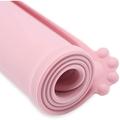 Skridsikker silikone dyrefodermåtte - 47x30cm - Pink