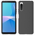 Skridsikker Sony Xperia 10 IV TPU Cover - Sort