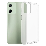 Motorola Moto G Play (2024) Skridsikkert TPU Cover - Gennemsigtig