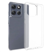 Motorola Moto G86 Power Skridsikkert TPU Cover - Gennemsigtig