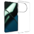 Skridsikker OnePlus 11 TPU Cover - Gennemsigtig