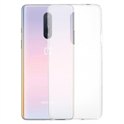 Skridsikker OnePlus 8 TPU Cover - Gennemsigtig