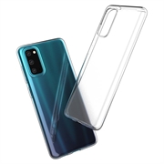 Skridsikker Samsung Galaxy S20 TPU Cover - Gennemsigtig