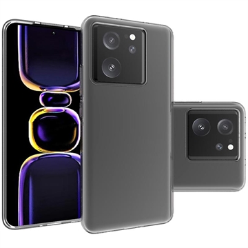 Xiaomi Redmi K60 Ultra Skridsikkert TPU Cover - Gennemsigtig
