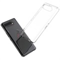 Skridsikkert Asus ROG Phone 5 TPU Cover - Gennemsigtigt