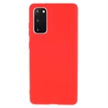 Skridsikker Samsung Galaxy S20 FE TPU Cover - Rød