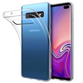 Skridsikkert Samsung Galaxy S10+ TPU Cover - Gennemsigtig