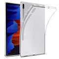 Skridsikker Samsung Galaxy Tab S7+/S8+ TPU Cover - Gennemsigtig