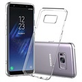 Skridsikker Samsung Galaxy S8+ TPU Cover - Gennemsigtig