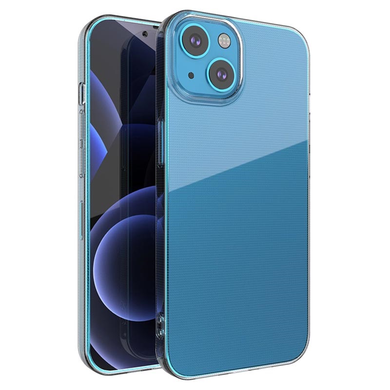 Skridsikker iPhone 13 TPU Cover Gennemsigtig