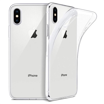 Skridsikkert iPhone XS Max TPU Cover - Gennemsigtigt