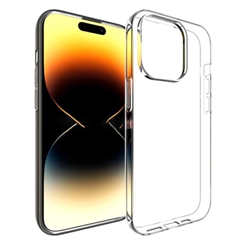 iPhone 15 Pro Skridsikker TPU Cover - Klar