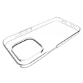 iPhone 15 Pro Skridsikker TPU Cover - Klar