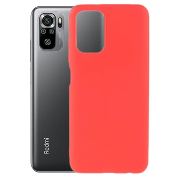 Skridsikker Xiaomi Redmi Note 10/10S TPU Cover - Rød