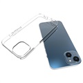Skridsikkert iPhone 14 TPU Cover - Gennemsigtig