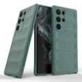 Rugged Series Samsung Galaxy S23 Ultra 5G TPU Cover - Grøn