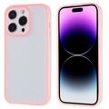 Lysende iPhone 14 Pro Max TPU Cover - Pink