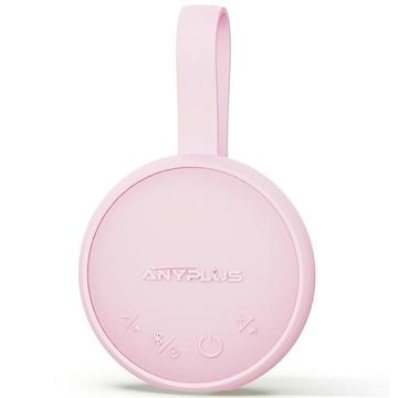 AnyPlus bærbar hvid støjmaskine til babysøvn / Bluetooth-højttaler - pink