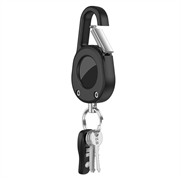 Apple AirTag 1/2 Clip-And-Go etui med karabinhage
