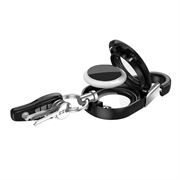 Apple AirTag 1/2 Clip-And-Go etui med karabinhage