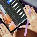 Apple Pencil (USB-C) silikoneetui med diamantstruktur - pink